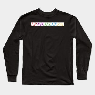 LP.NH.HS.LT.ZM Rainbow Design Long Sleeve T-Shirt